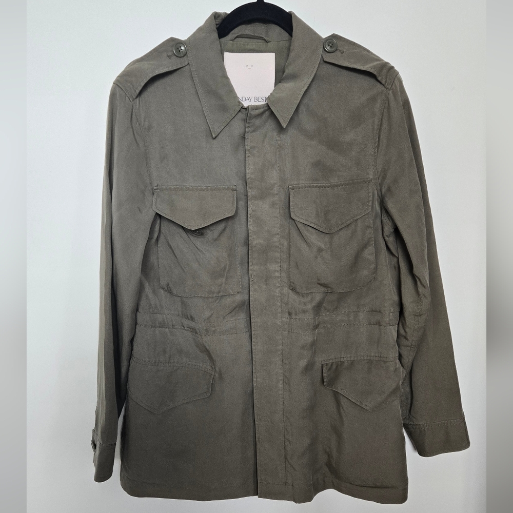 Sunday Best Khaki Military Jacket